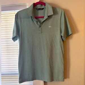 Travis Mathew Men’s Polo Light Green Size Small